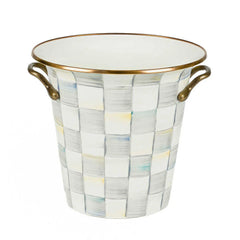 Sterling Check Enamel Design Wine Cooler